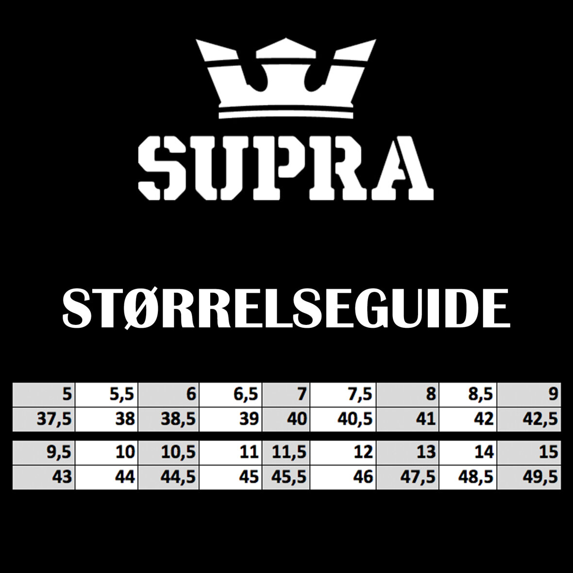 Supra clearance vaider danmark