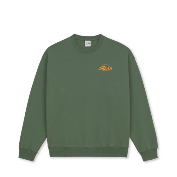 Polar Skate Co. - Polar Skate Co. - Dave Crewneck | Jade Green