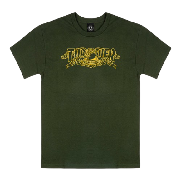 Thrasher - Thrasher x Anti Hero - S/S T-Shirt Mag Banner