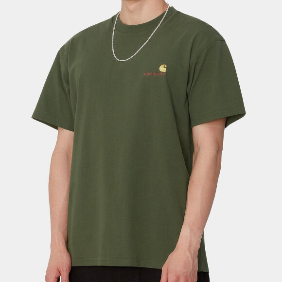 Carhartt WIP - Carhartt WIP - S/S American Script T-Shirt | Tarragon