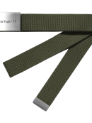 Carhartt WIP - Carhartt WIP - Clip Belt Chrome | Office Green