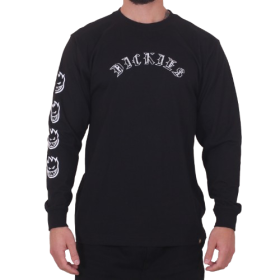 Dickies x Spitfire L/S T-Shirt | Black