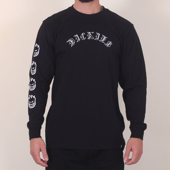 Dickies - Dickies x Spitfire L/S T-Shirt | Black