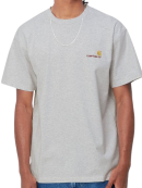 Carhartt WIP - Carhartt WIP - S/S American Script T-Shirt | Ash Heather