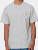 Carhartt WIP - Carhartt WIP - S/S American Script T-Shirt | Ash Heather