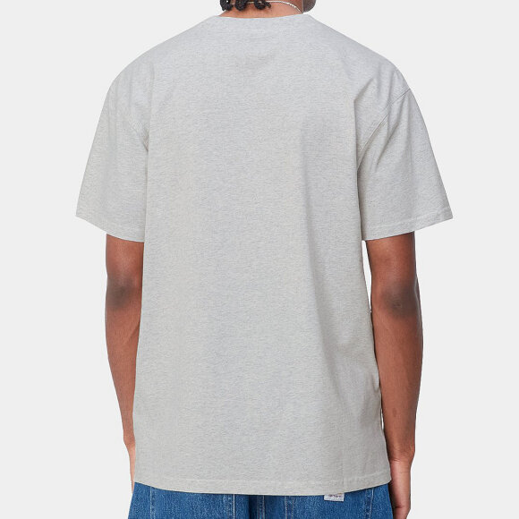 Carhartt WIP - Carhartt WIP - S/S American Script T-Shirt | Ash Heather