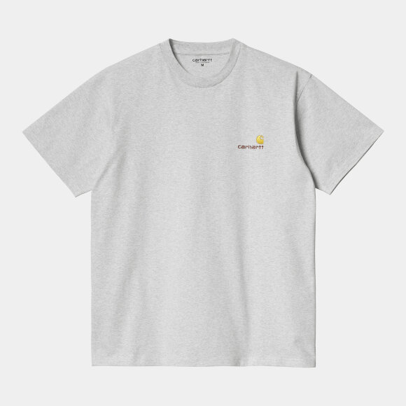 Carhartt WIP - Carhartt WIP - S/S American Script T-Shirt | Ash Heather