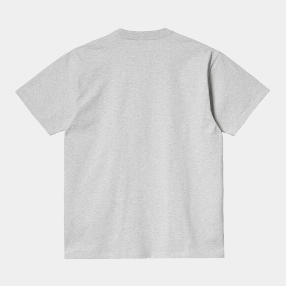 Carhartt WIP - Carhartt WIP - S/S American Script T-Shirt | Ash Heather