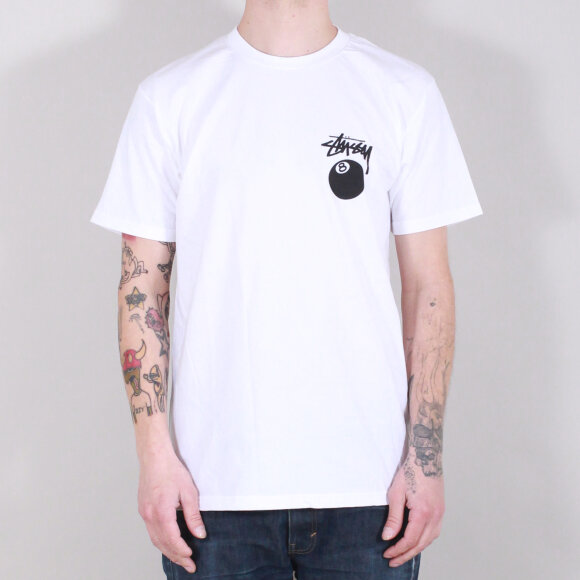 boliger Resten Citron Køb Stussy T-shirt online | Basic logo t-shirt White | collabo.dk